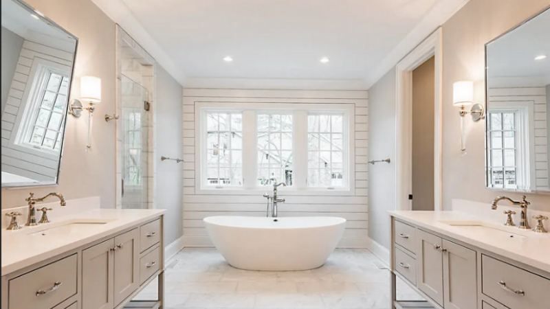 A Modern Bathroom Shower Remodel in Lone Tree, CO